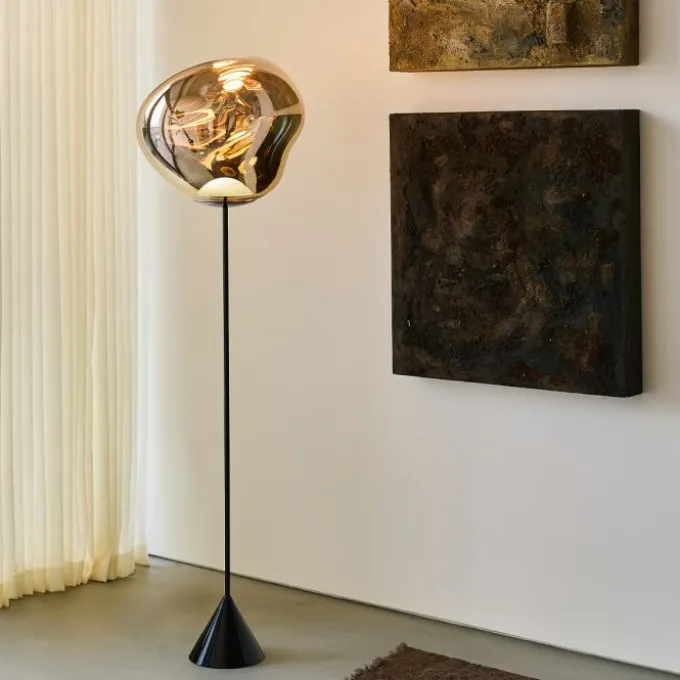 Lampadaire Melt cone slim LED