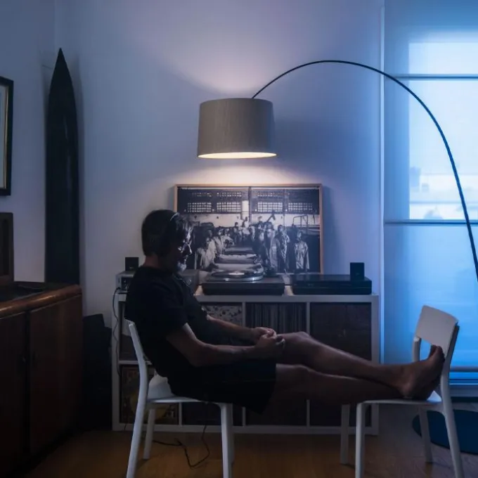 Lampadaire Twiggy Wood LED (Sans kit de prolongation)