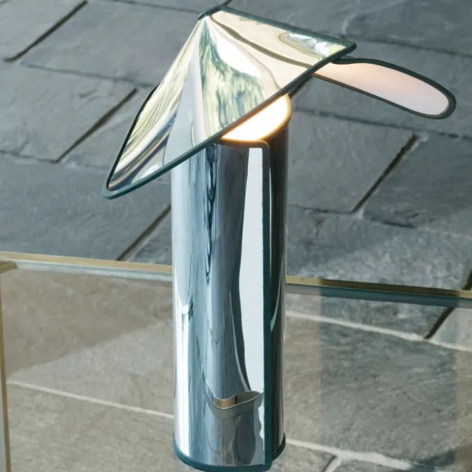 Lampe de table Chiara T - Aluminum Bord Anthracite