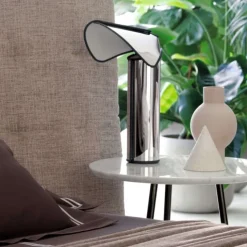 Lampe de table Chiara T - Aluminum Bord Anthracite