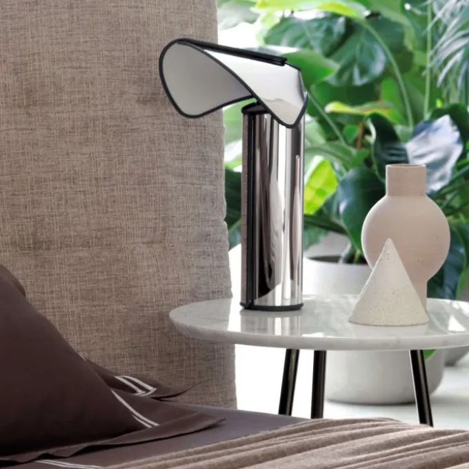 Lampe de table Chiara T - Aluminum Bord Anthracite