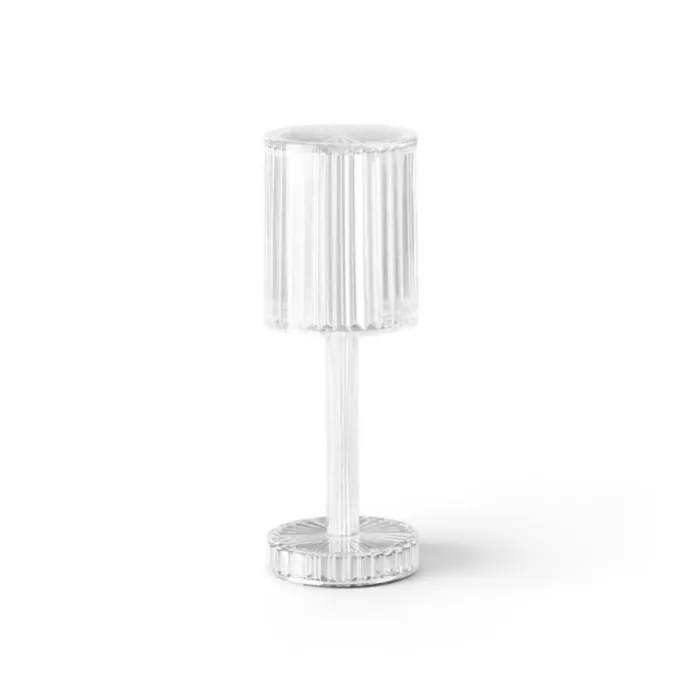 Lampe de table Gatbsy Cylindre - Transparent (Outlet)