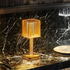 Lampe de table Gatsby Prisme - Ambre (Outlet)