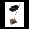 Lampe de table Lederam T1 - Chrome / Base satinée (Outlet)