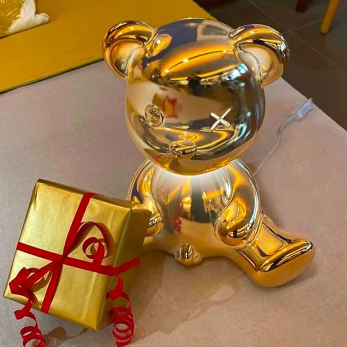 Lampe de table Teddy boy métal