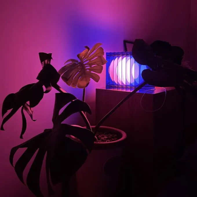 Lampe à poser Lop - carré