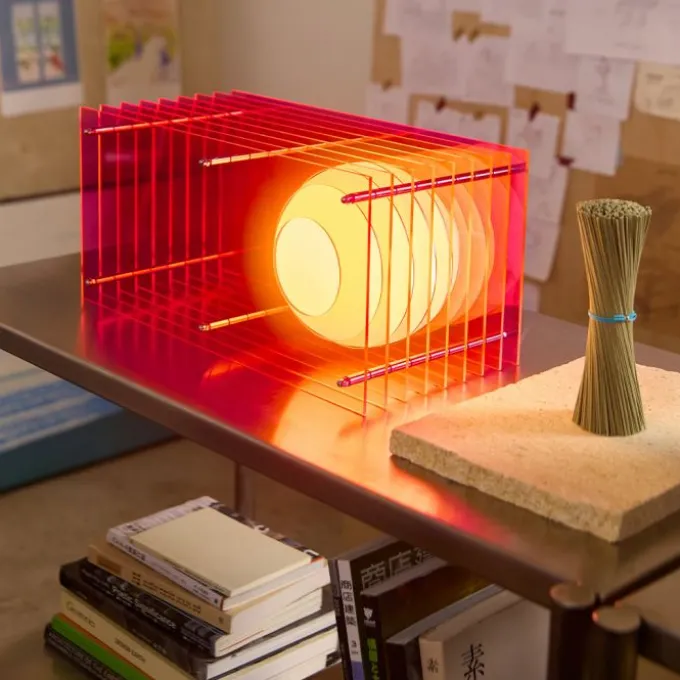 Lampe à poser Lop - Rectangle
