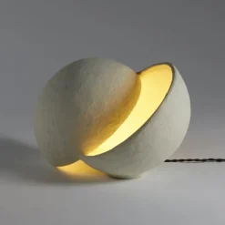 Lampe à poser Terre Blanche