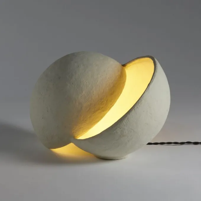 Lampe à poser Terre Blanche