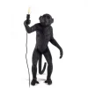 Lampe à poser The Monkey Lamp Standing noir - outdoor