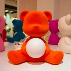 Lampe sans fil Teddy girl velvet