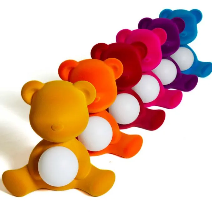 Lampe sans fil Teddy girl velvet