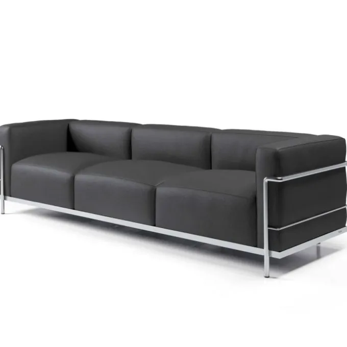 LC3 Fauteuil Grand Confort (Grand modèle) - Canapé 3 places