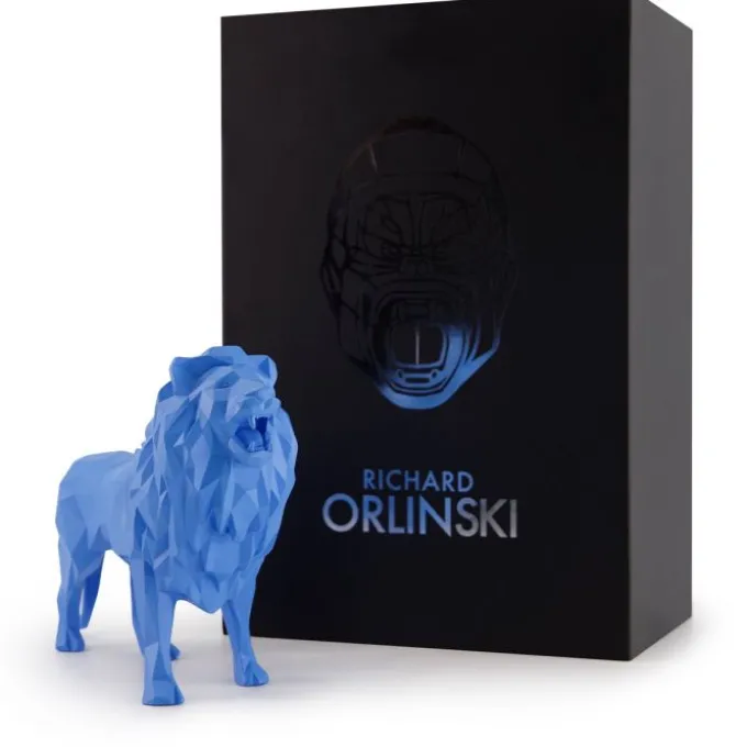 Lion - Bleu mat