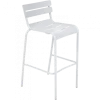 Lot de 2 Chaises de bar Luxembourg - Blanc Coton (Outlet)