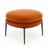 Lot de 2 Poufs Caratos - Sirio Safran (Outlet)
