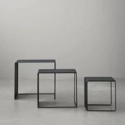 Lot de 3 tables gigognes Cluster