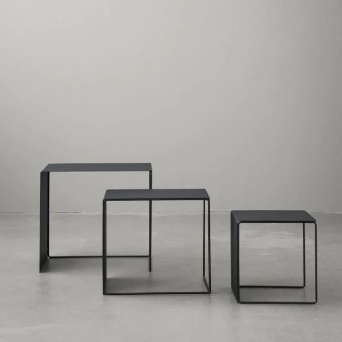 Lot de 3 tables gigognes Cluster