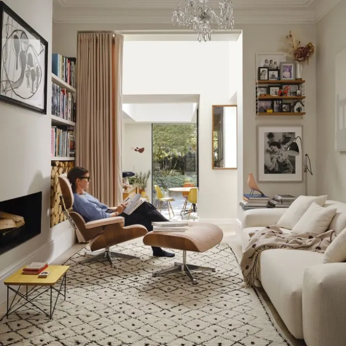 Lounge Chair et Ottoman Nubia