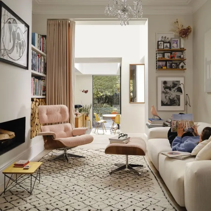 Lounge Chair et Ottoman Nubia