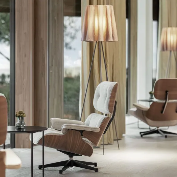 Lounge Chair et Ottoman Nubia
