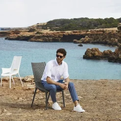 Lounge chair Ibiza - Lot de 4