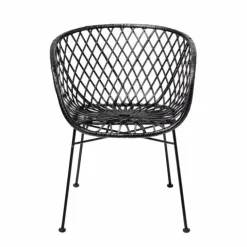 Lounge Chair Noir Rattan (Outlet)