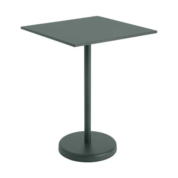 Mange-debout carré Linear Steel