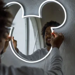Miroir Mickey - Argent (Outlet)