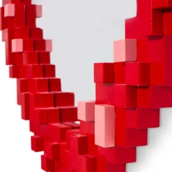 Miroir Pixel - Heart