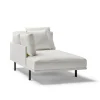 Module chaise longue Long Island - Gauche