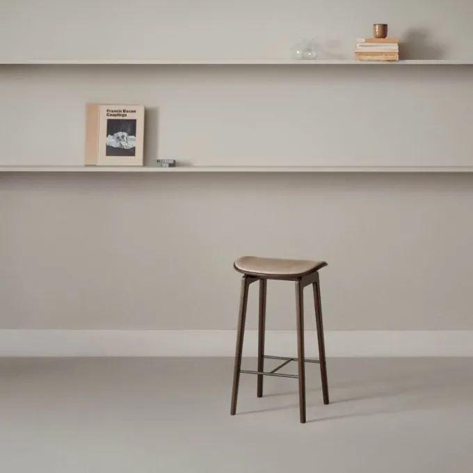 NY11 Tabouret haut - Cuir