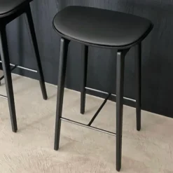 NY11 Tabouret haut - Cuir