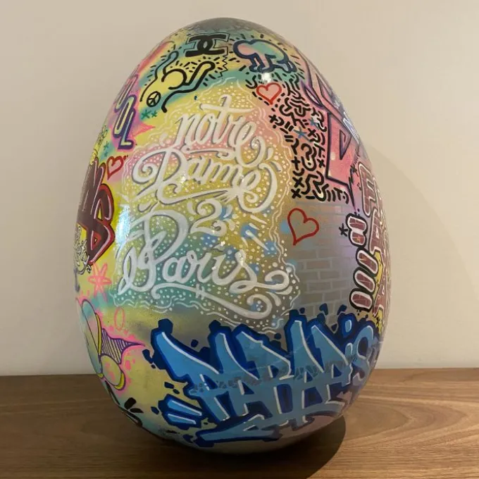 Oeuf Grafftwo - Pièce unique