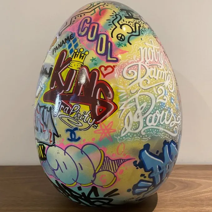 Oeuf Grafftwo - Pièce unique