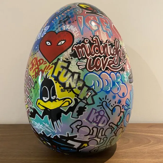 Oeuf Grafftwo - Pièce unique