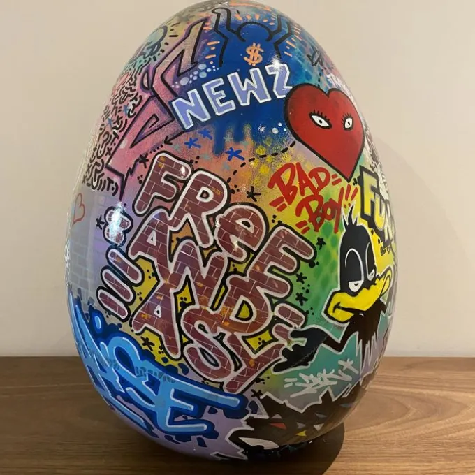 Oeuf Grafftwo - Pièce unique