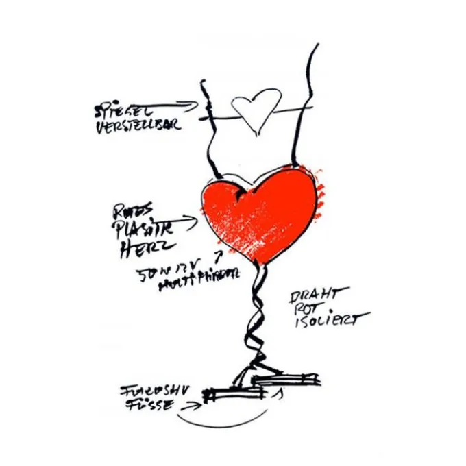 One From The Heart - Lampe à poser