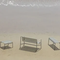 Palissade banc sans dossier