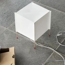 Paper tube lampe de table