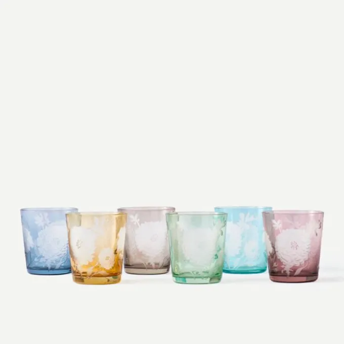 Peony Tumblers - Lot de 6