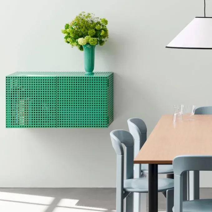 Perforated Cabinet Étagère Murale