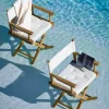 Petit fauteuil Chelsea pliant en teck