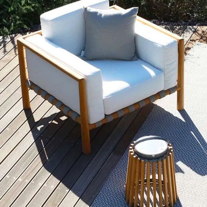 Pevero fauteuil en teck