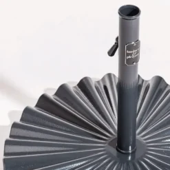 Pied de parasol Camshell base