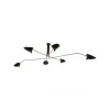 Plafonnier pivotant 6 bras