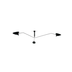 Plafonnier pivotant 3 bras