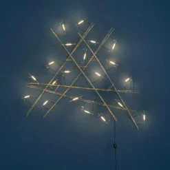 Pota Applique Laiton - Dimmable (Outlet)