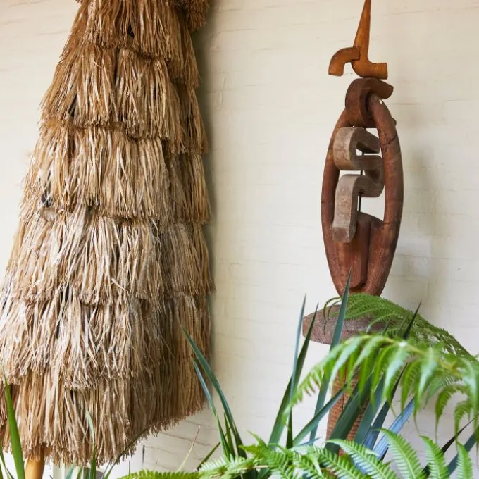Raffia umbrella
