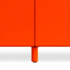 Relief Chest of drawers, low with legs